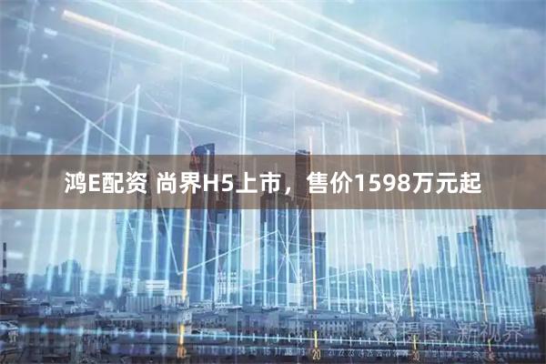 鸿E配资 尚界H5上市，售价1598万元起